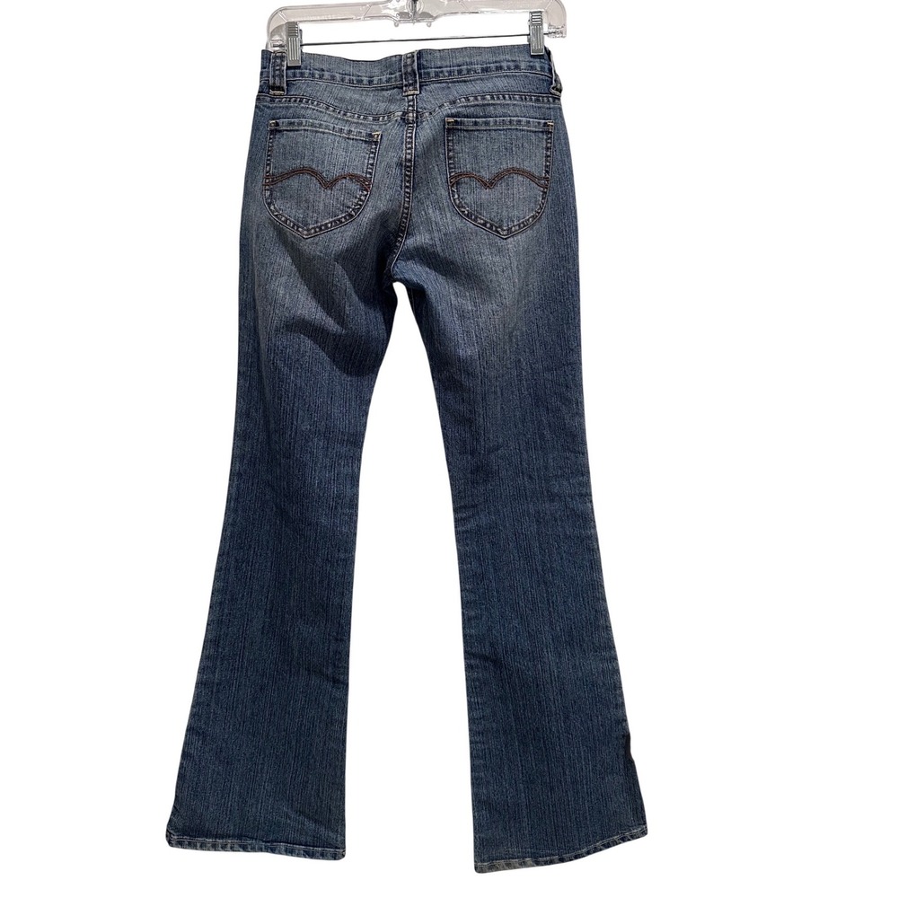 Delia's Y2K‎ Low Rise Flare Jeans Size 5/6 29 Waist - Picture 2 of 4